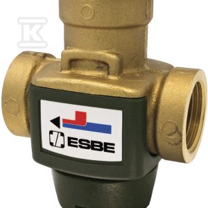 Zawór temperaturowy VTC311, dn20, KVS 3.2, 3/4 cala wewnętrzny, temp. 55oc 51000200