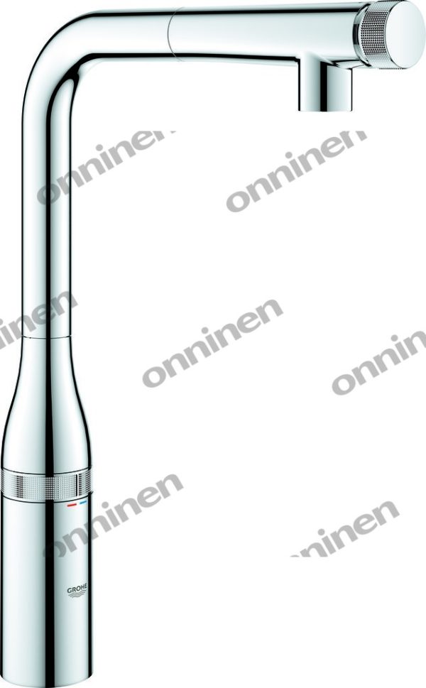 Bateria zlewozmywakowa Essence SmartControl z wyciągana wylewką 31615000