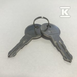 Kluczyk metalowy do zamka patentowego nr 005 hydrantu wewnętrznego (kpl.=2szt.) 4467 Kluczyk metalowy do zamka patentowego nr 005 hydrantu wewnętrznego (kpl.=2szt.) 4467