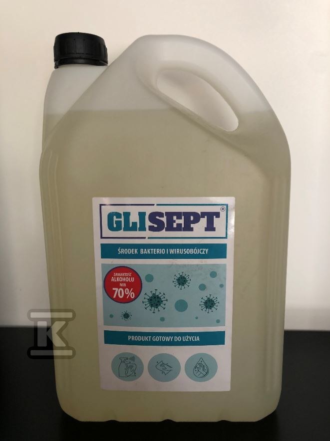 GLISEPT - Produkt przeznaczony do higienicznej dezynfekcji rąk, powierzchni oraz ogólnego stosowania - obrazek 1