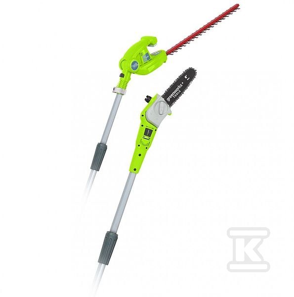 Pilarka/Nożyce do żywopłotu na wysięgniku "2w1" GREENWORKS 40V GR1300607 - obrazek 1