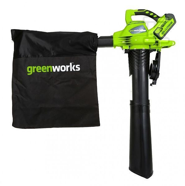 Dmuchawa/Odkurzacz (silnik bezszczotkowy) GREENWORKS 40V GR24227