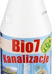 Preparat BIO7 KANALIZACJA UDRAŻNIANIE 500G BIO7-32524 Preparat BIO7 KANALIZACJA UDRAŻNIANIE 500G BIO7-32524