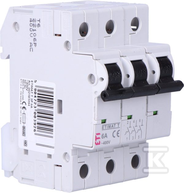 Ogranicznik mocy ETIMAT T 3p 6A 002181094