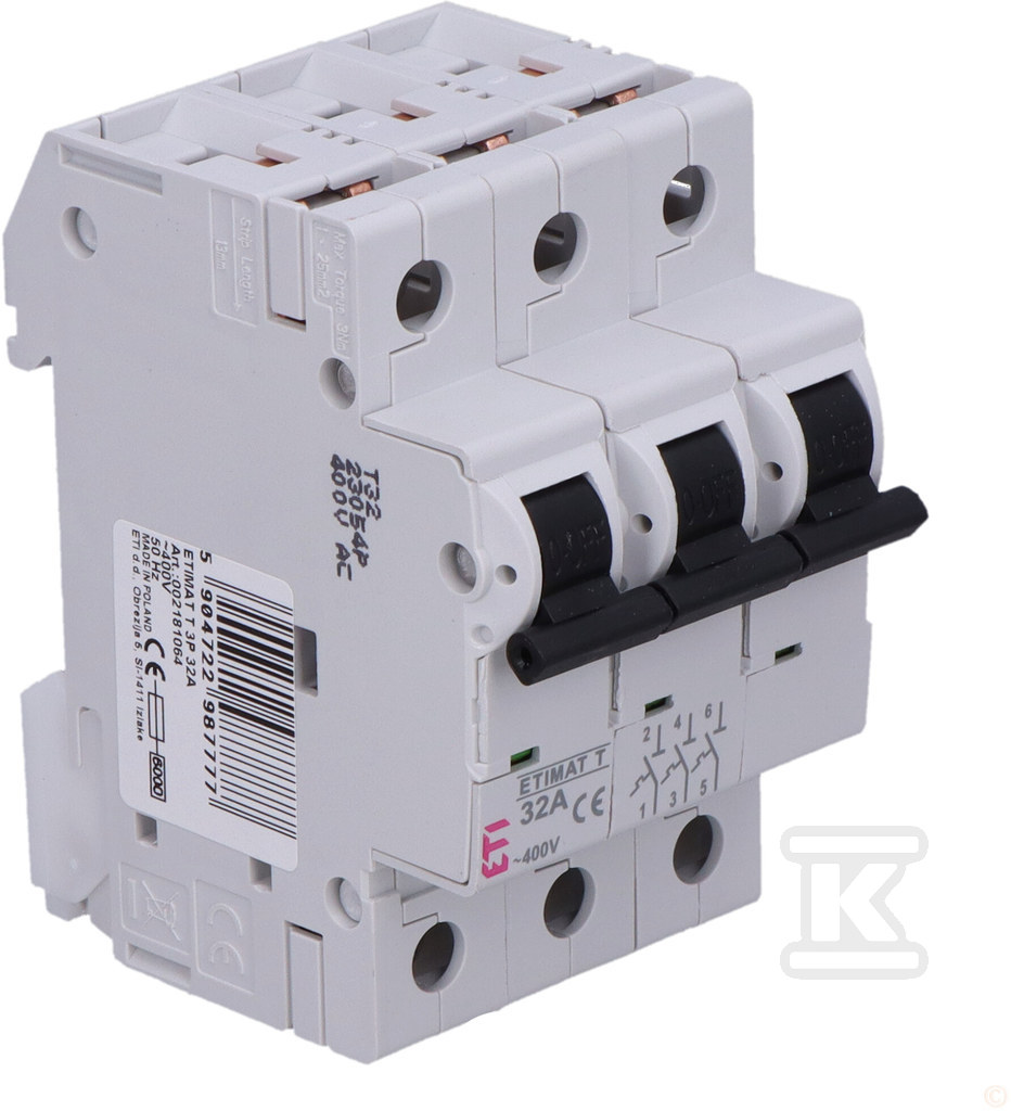Ogranicznik mocy ETIMAT T 3p 32A 002181064 - obrazek 1