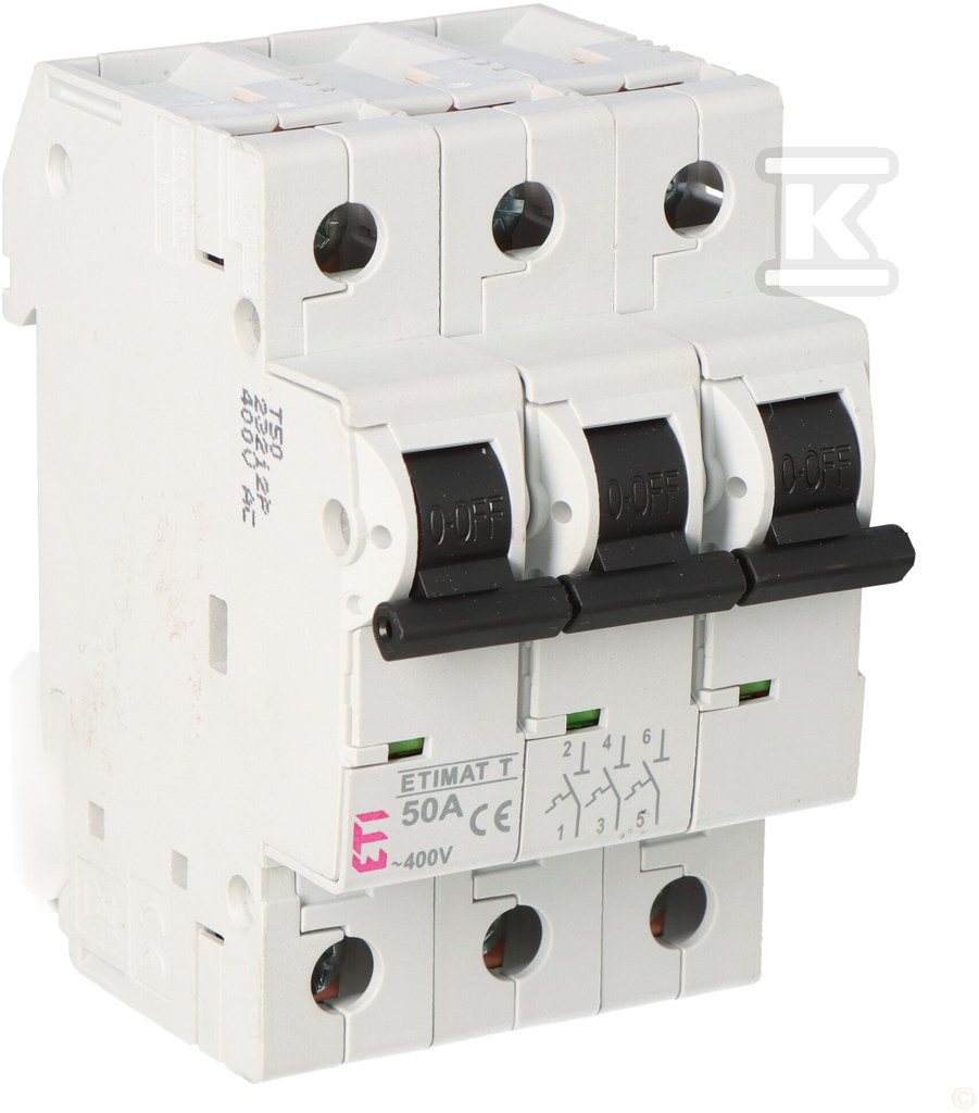 Ogranicznik mocy ETIMAT T 3p 50A 002181088 - obrazek 1