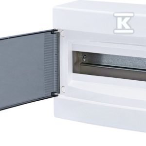 Rozdzielnica natynkowa 18 modułów IP40 drzwi transparentne ECT18PT-s 001101068 Rozdzielnica natynkowa 18 modułów IP40 drzwi transparentne ECT18PT-s 001101068