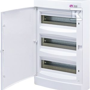 Rozdzielnica natynkowa 36 modułów IP40 drzwi białe ECT36PO-s 001101073 Rozdzielnica natynkowa 36 modułów IP40 drzwi białe ECT36PO-s 001101073