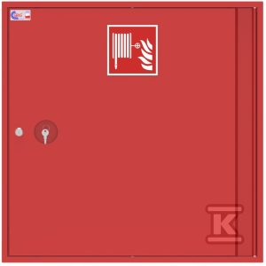 Hydrant wewnętrzny DN25 HW-25N-20 SLIM II 180 natynkowy wąż półsztywny L=20m zamek patent 780x780x180mm kolor czerwony RAL3000 bez miejsca na gaśnicę 24590 Hydrant wewnętrzny DN25 HW-25N-20 SLIM II 180 natynkowy wąż półsztywny L=20m zamek patent 780x780x180mm kolor czerwony RAL3000 bez miejsca na gaśnicę 24590