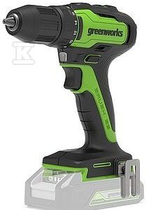 Wiertarko-wkrętarka Greenworks Gd24Dd35 24V GR3704007 Wiertarko-wkrętarka Greenworks Gd24Dd35 24V GR3704007
