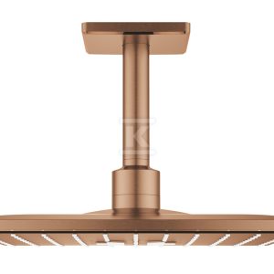 Deszczownica Rainshower SmartActive 310 Cube z przepustem stropowym 142 mm, 2 strumienie, brushed warm sunset 26481DL0 Deszczownica Rainshower SmartActive 310 Cube z przepustem stropowym 142 mm, 2 strumienie, brushed warm sunset 26481DL0