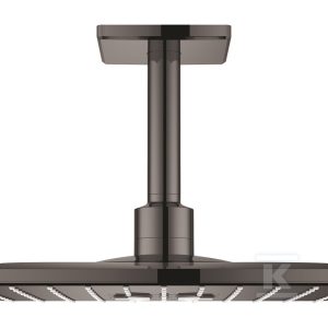 Deszczownica Rainshower SmartActive 310 Cube z przepustem stropowym 142 mm, 2 strumienie, hard graphite 26481A00 Deszczownica Rainshower SmartActive 310 Cube z przepustem stropowym 142 mm, 2 strumienie, hard graphite 26481A00