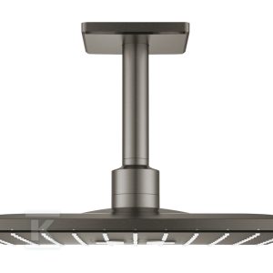 Deszczownica Rainshower SmartActive 310 Cube z przepustem stropowym 142 mm, 2 strumienie, brushed hard graphite 26481AL0 Deszczownica Rainshower SmartActive 310 Cube z przepustem stropowym 142 mm, 2 strumienie, brushed hard graphite 26481AL0