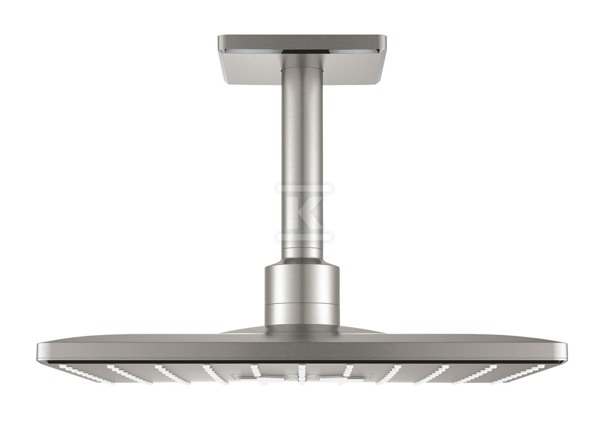 Deszczownica Rainshower SmartActive 310 Cube z przepustem stropowym 142 mm, 2 strumienie, stal nierdzewna 26481DC0 - obrazek 1