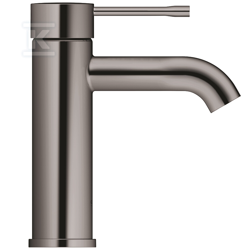 Bateria umywalkowa Grohe Essence jednouchwytowa, rozmiar S, hard graphite, ogranicznik przepływu 5,7 l/min., głowica Ceramiczna 28 mm, bez zestawu odpływowego 23590A01 - obrazek 1