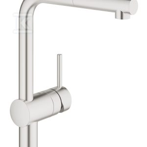 Bateria zlewozmywakowa Minta Touch elektroniczna jednouchwytowa, stal nierdzewna, kąt obrotu wylewki 360° głowica Ceramiczna 46 mm, wyciągana wylewka L, dotykowe uruchamianie przepływu 31360DC1 Bateria zlewozmywakowa Minta Touch elektroniczna jednouchwytowa, stal nierdzewna, kąt obrotu wylewki 360° głowica Ceramiczna 46 mm, wyciągana wylewka L, dotykowe uruchamianie przepływu 31360DC1