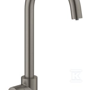 Zestaw startowy GROHE Blue Home Mono z wylewką w kształcie C, z funkcją filtrowania wody, brushed hard graphite, kąt obrotu wylewki 150° 31498AL1 Zestaw startowy GROHE Blue Home Mono z wylewką w kształcie C, z funkcją filtrowania wody, brushed hard graphite, kąt obrotu wylewki 150° 31498AL1