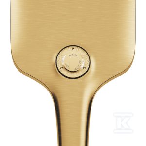 Słuchawka prysznicowa Rainshower SmartActive 130 Cube 3 strumienie, brushed cool sunrise 26582GN0 Słuchawka prysznicowa Rainshower SmartActive 130 Cube 3 strumienie, brushed cool sunrise 26582GN0