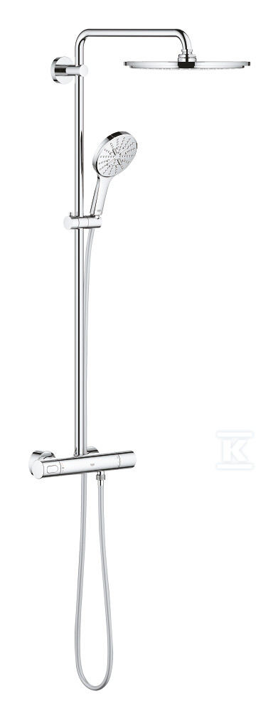 Zestaw prysznicowy Rainshower SmartActive 310 3 strumieniowy z termostatem do montażu ściennego, chrom 27968001 - obrazek 1