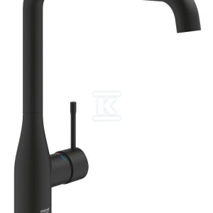 Bateria zlewozmywakowa Grohe Essence jednouchwytowa, wylewka obracana z blokadą na 3 zakresach 0° / 150° / 360°, głowica ceramiczna, czarna 30505KF0 Bateria zlewozmywakowa Grohe Essence jednouchwytowa, wylewka obracana z blokadą na 3 zakresach 0° / 150° / 360°, głowica ceramiczna, czarna 30505KF0