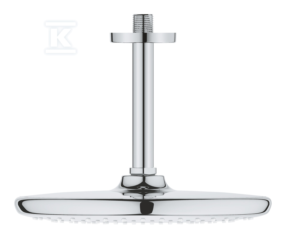 Deszczownica Tempesta 250 z ramieniem 380 mm, 1 strumień, chrom, ogranicznik przepływu 9,5 l/min 26663000 - obrazek 1
