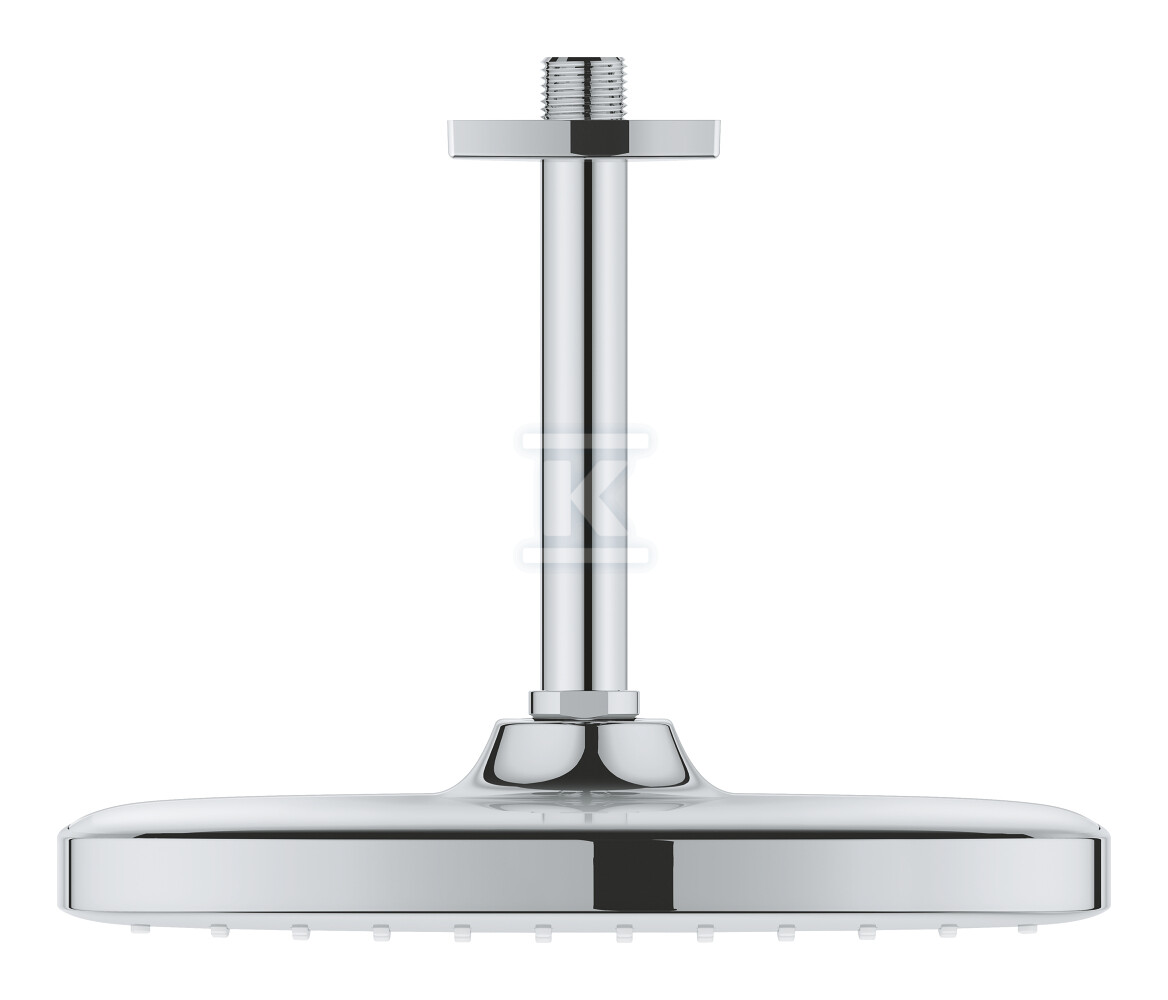 Deszczownica Tempesta 250 Cube z ramieniem 380 mm, 1 strumień, chrom, ogranicznik przepływu 9,5 l/min 26682000 - obrazek 1