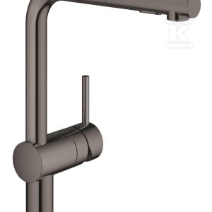 Bateria zlewozmywakowa Minta jednouchwytowa, hard graphite, kąt obrotu wylewki 360° głowica Ceramiczna 46 mm, wyciągana wylewka z przełącznikiem strumienia, metalowa główka prysznica 30274A00 Bateria zlewozmywakowa Minta jednouchwytowa, hard graphite, kąt obrotu wylewki 360° głowica Ceramiczna 46 mm, wyciągana wylewka z przełącznikiem strumienia, metalowa główka prysznica 30274A00
