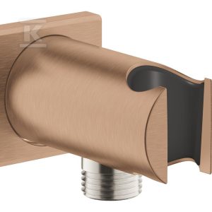 Kolanko przyłączeniowe ścienne Rainshower, Brushed Warm Sunset, kwadratowa rozeta 26659DL0 Kolanko przyłączeniowe ścienne Rainshower, Brushed Warm Sunset, kwadratowa rozeta 26659DL0