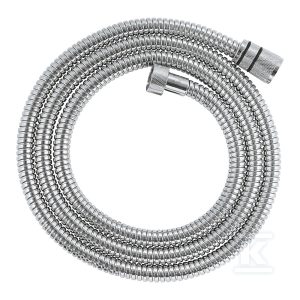 Rotaflex Metal Long-Life Metalowy wąż prysznicowy, 1750 mm, złączka stożkowa z funkcją TwistStop, wytrzymałość na rozciąganie 500 N, odporność na temperaturę do 75°C 28025001 Rotaflex Metal Long-Life Metalowy wąż prysznicowy, 1750 mm, złączka stożkowa z funkcją TwistStop, wytrzymałość na rozciąganie 500 N, odporność na temperaturę do 75°C 28025001