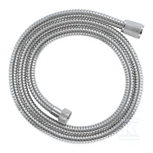 Relexaflex Metal Metalowy wąż prysznicowy 1500 mm, wytrzymałość na rozciąganie 500 N, odporność na temperaturę do 70°C 28105001 Relexaflex Metal Metalowy wąż prysznicowy 1500 mm, wytrzymałość na rozciąganie 500 N, odporność na temperaturę do 70°C 28105001