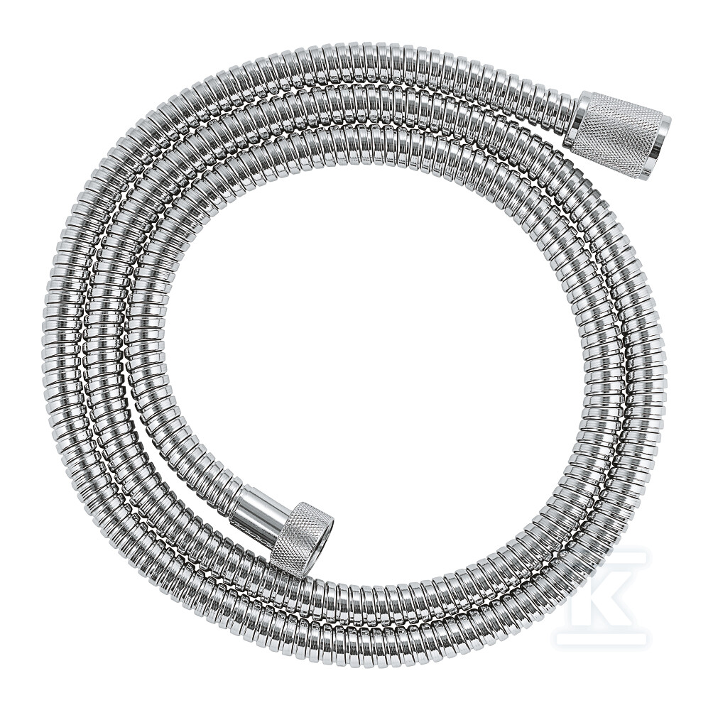 Relexaflex Metal Long-Life Metalowy wąż prysznicowy, chrom, 1500 mm, odporność na rozciąganie 750 N, odporność na temperaturę do 75°C 28143001 - obrazek 1