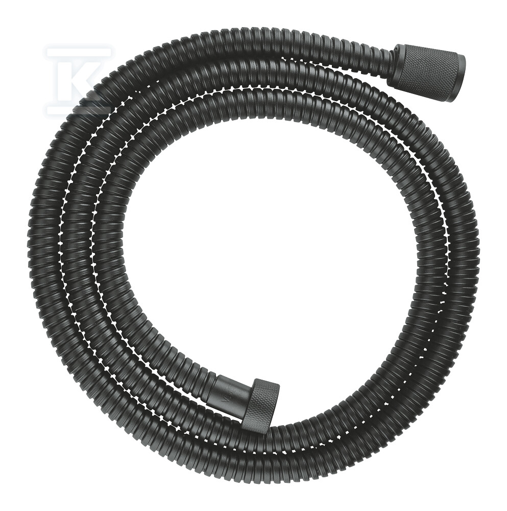 Relexaflex Metal Long-Life Metalowy wąż prysznicowy, 1500 mm, odporność na rozciąganie 750 N, odporność na temperaturę do 75°C aksamitna czerń 28143KS1 - obrazek 1