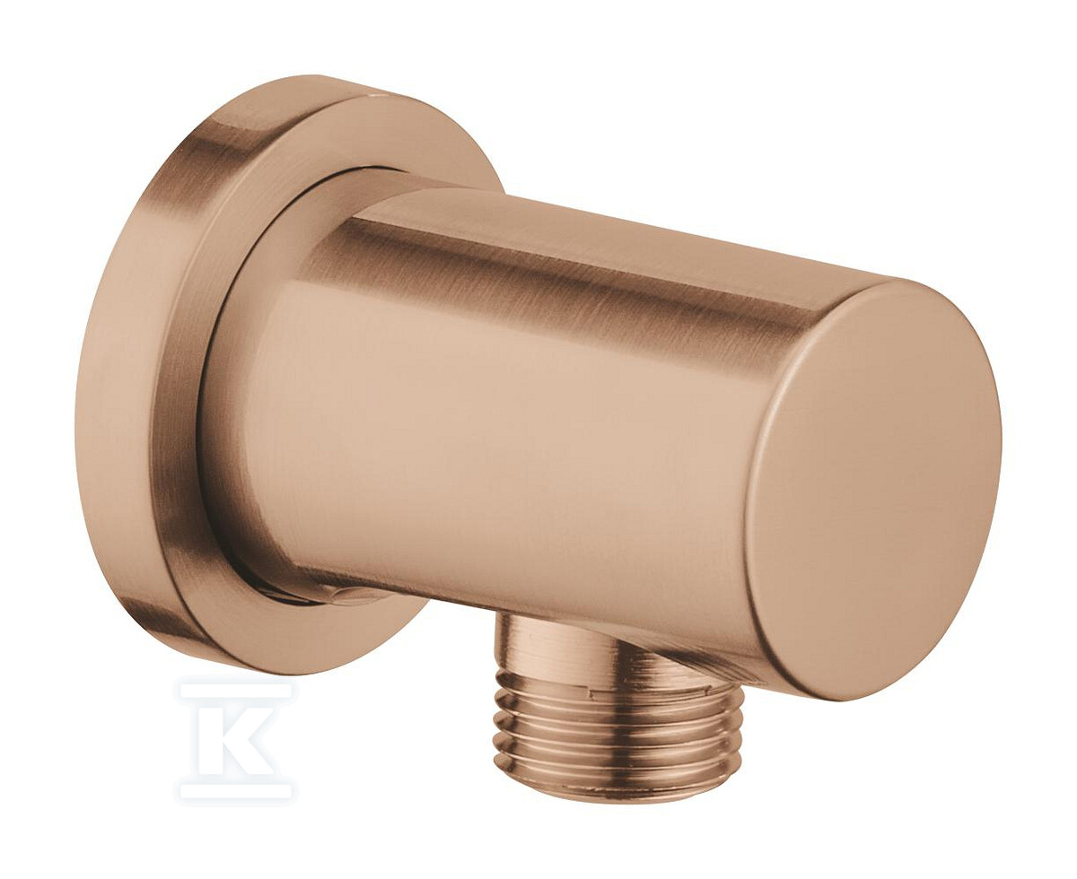 Kolanko przyłączeniowe Grohe Rainshower ścienne, brushed warm sunset 27057DL0 - obrazek 1