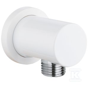 Kolanko przyłączeniowe Grohe Rainshower ścienne, księżycowa biel / chrom 27057LS0 Kolanko przyłączeniowe Grohe Rainshower ścienne, księżycowa biel / chrom 27057LS0