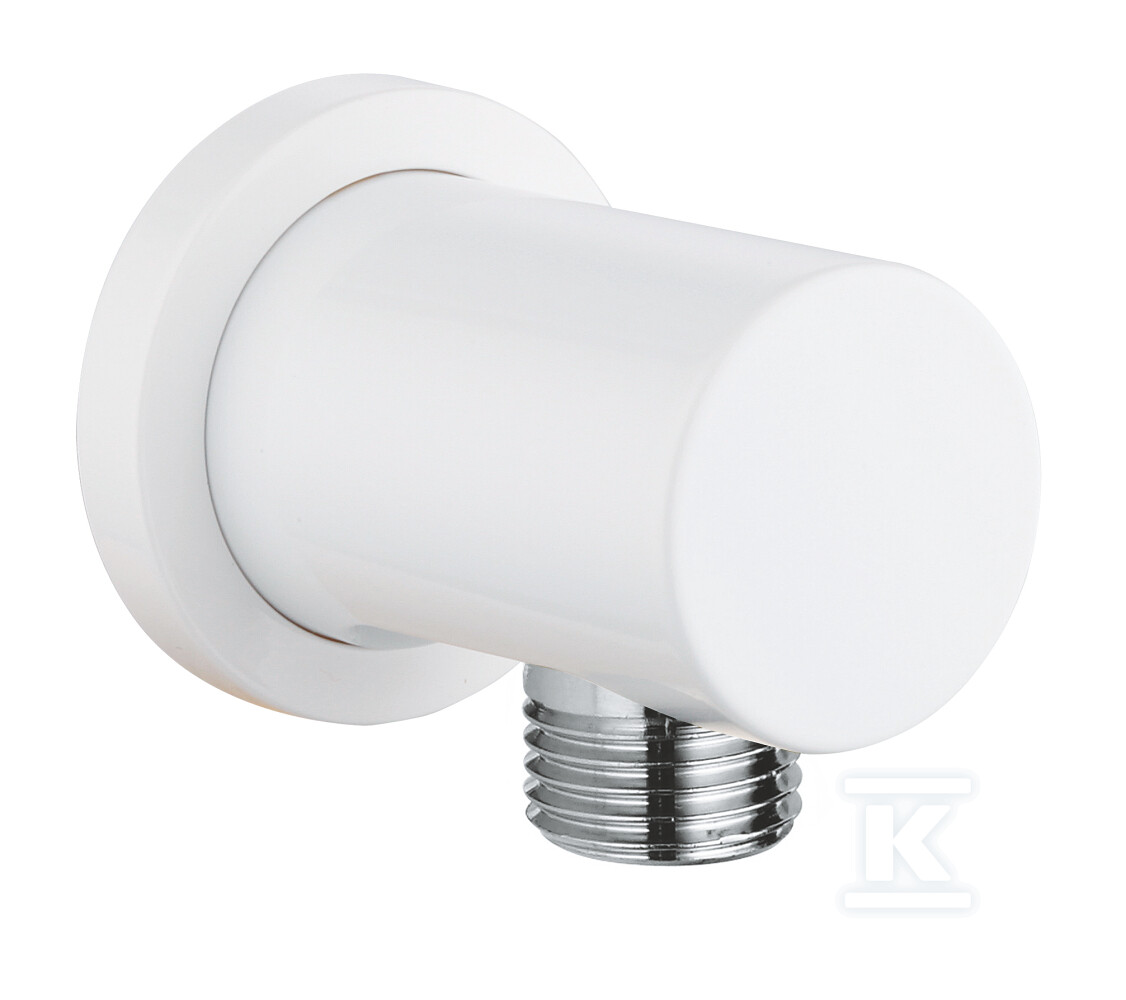 Kolanko przyłączeniowe Grohe Rainshower ścienne, księżycowa biel / chrom 27057LS0 - obrazek 1