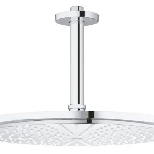 Deszczownica Rainshower Cosmopolitan 310 z przepustem stropowym 142 mm, 1 strumień, chrom, ogranicznik przepływu 9,5 l/min., metalowa 26067000 Deszczownica Rainshower Cosmopolitan 310 z przepustem stropowym 142 mm, 1 strumień, chrom, ogranicznik przepływu 9,5 l/min., metalowa 26067000