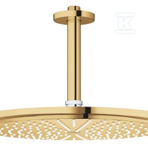 Deszczownica Rainshower Cosmopolitan 310 z przepustem stropowym 142 mm, 1 strumień, cool sunrise, ogranicznik przepływu 9,5 l/min., metalowa 26067GL0 Deszczownica Rainshower Cosmopolitan 310 z przepustem stropowym 142 mm, 1 strumień, cool sunrise, ogranicznik przepływu 9,5 l/min., metalowa 26067GL0