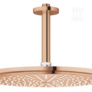 Rainshower Cosmopolitan 310 Deszczownica z przepustem stropowym 142 mm, 1 strumień, Warm Sunset, ogranicznik przepływu 9,5 l/min 26067DA0
