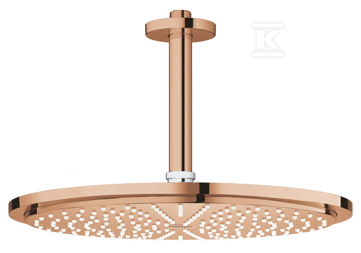 Rainshower Cosmopolitan 310 Deszczownica z przepustem stropowym 142 mm, 1 strumień, Warm Sunset, ogranicznik przepływu 9,5 l/min 26067DA0 - obrazek 1