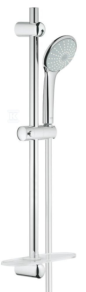 Zestaw prysznicowy Euphoria 110 Mono, 1 strumieniowy drążek 600mm, wąż 1750mm, półka EasyReach, przepływ 5,7 l/min chrom 2726600E