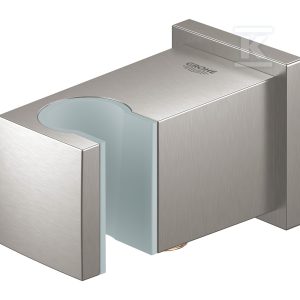Kolanko przyłączeniowe ścienne Euphoria Cube, stal nierdzewna, z mocowaniem prysznica ręcznego 26370DC0 Kolanko przyłączeniowe ścienne Euphoria Cube, stal nierdzewna, z mocowaniem prysznica ręcznego 26370DC0