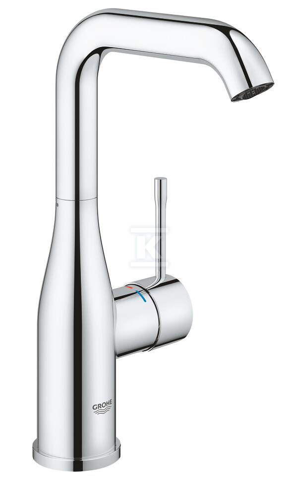 Bateria umywalkowa Grohe Essence jednouchwytowa, rozmiar L, chrom, ogranicznik przepływu 5,7 l/min., głowica Ceramiczna 28 mm, z korkiem push-open 23799001 - obrazek 1