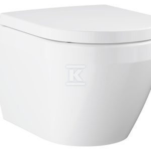 Miska WC wisząca, z deską i pokrywą, Euro Ceramika 102510SH00 Miska WC wisząca, z deską i pokrywą, Euro Ceramika 102510SH00
