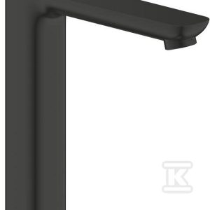Bateria umywalkowa CUBEO Rozmiar XL ogranicznik przepływu 5 l/min.bez zestawu odpływowego czarna mat 1017292430
