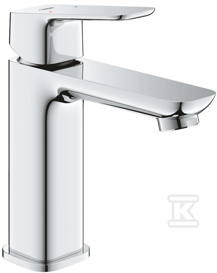 Bateria umywalkowa CUBEO Rozmiar M chrom ogranicznik przepływu 5l/min. bez zestawu odpływowego 1017550000 - obrazek 1