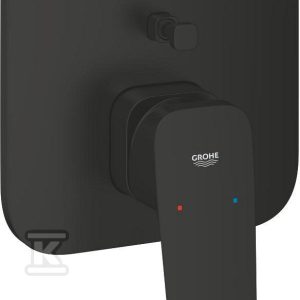 Bateria CUBEO Jednouchwytowa prysznicowa do obsługi dwóch wyjść wody czarny mat 1017782430 Bateria CUBEO Jednouchwytowa prysznicowa do obsługi dwóch wyjść wody czarny mat 1017782430