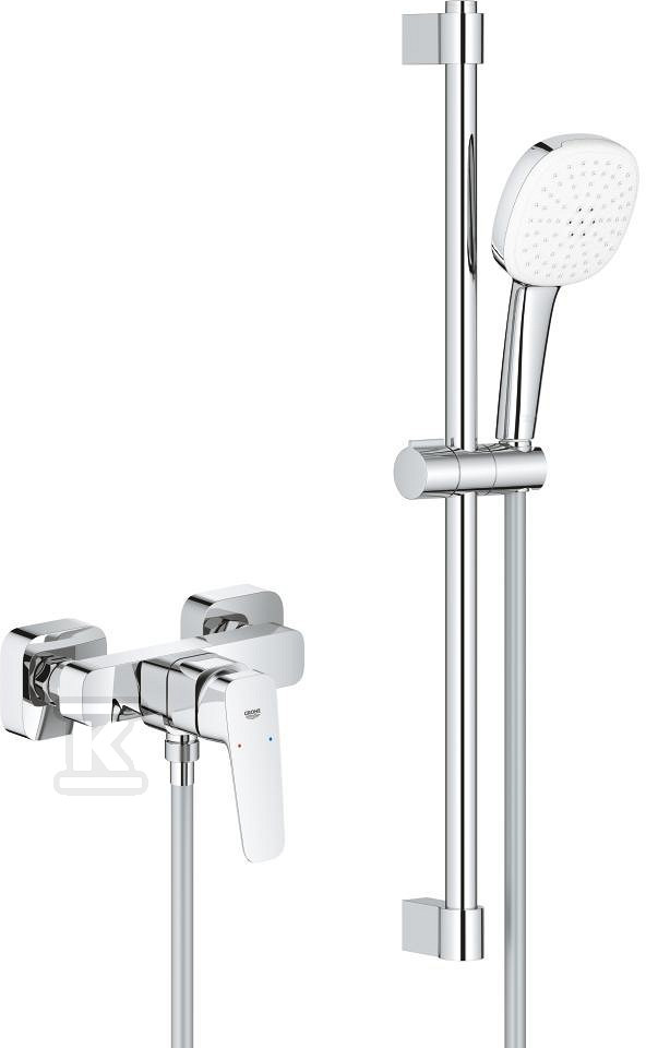 Bateria prysznicowa CUBEO Jednouchwytowa chrom 1018250000