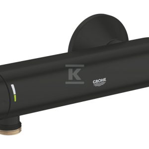 Bateria prysznicowa Grohtherm 800 z termostatem, DN 15, Long-Life trwała powłoka, SafeStop blokada na 38°C, TurboStat głowica termostatyczna, EcoButton czarna 1022022430 Bateria prysznicowa Grohtherm 800 z termostatem, DN 15, Long-Life trwała powłoka, SafeStop blokada na 38°C, TurboStat głowica termostatyczna, EcoButton czarna 1022022430