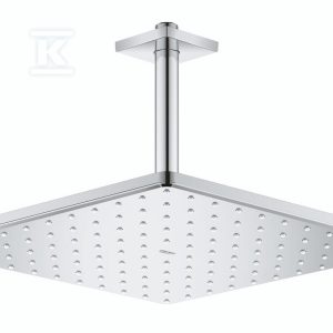 Rainshower Mono 310 Cube Deszczownica z przepustem stropowym 142 mm, 1 strumień, chrom 26565000