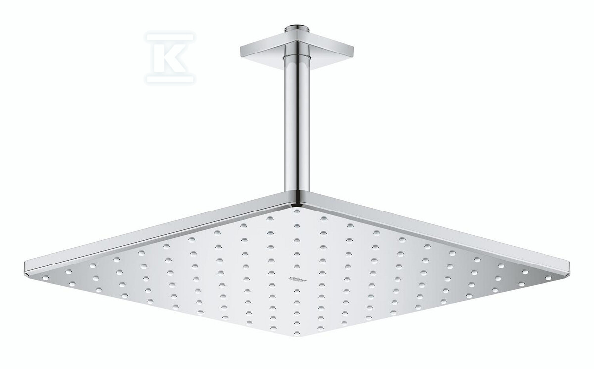 Rainshower Mono 310 Cube Deszczownica z przepustem stropowym 142 mm, 1 strumień, chrom 26565000 - obrazek 1